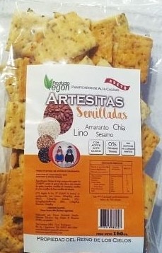 [ARTES004] Artesa - Bizcochitos veganos artesita 4 semillas (160gr)