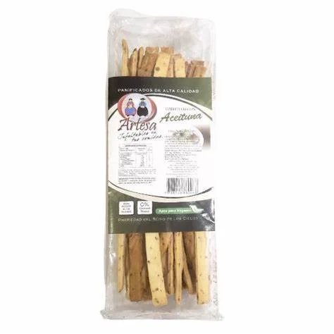 Artesa - Grisines veganos saborizados aceituna (160gr)