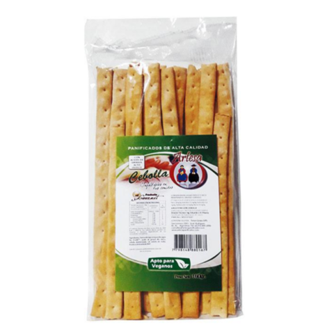 [ARTES022] Artesa - Grisines veganos saborizados con cebolla de verdeo (160gr)