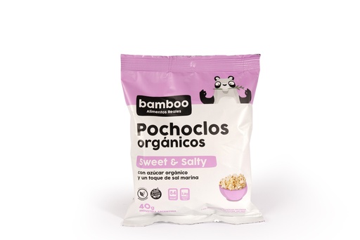 [BAMBO006] Bamboo - Pochoclos sweet & salty mini (pack 40gr)