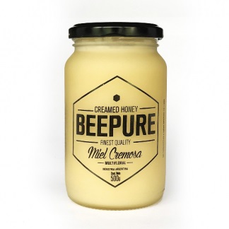 [BEEPU058] Beepure - Miel Cremosa Multiflora (Frasco Vídrio Esmerilado) 500 gr