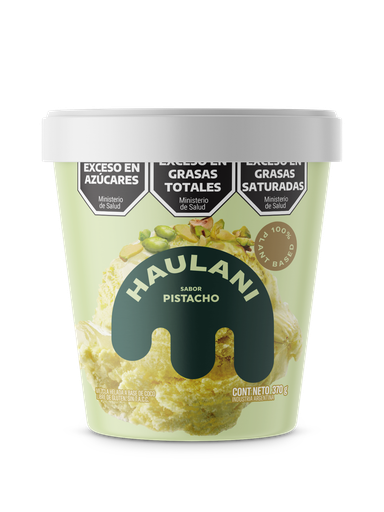 Haulani - Helado en Pote sabor Pistacho 370gr