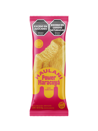 Haulani - Paleta Power Maracuya con Curcuma 80gr