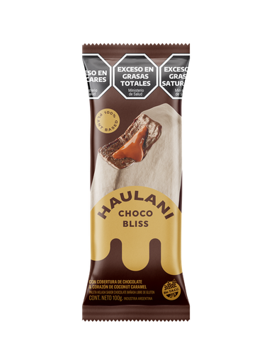 Haulani - Paleta Choco Bliss con Cobertura de Chocolate 100gr