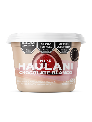 Haulani - Nips de Chocolate con corazon de frambuesa 135gr