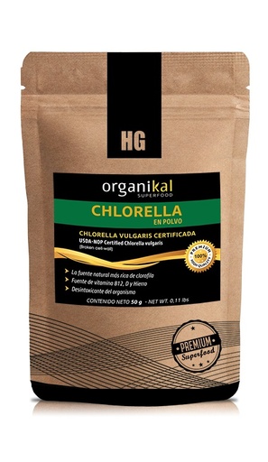 HG Laboratorios - Chlorella en polvo (50 gr)