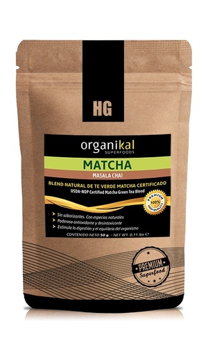 HG Laboratorios - Matcha con masala chai (50 gr)