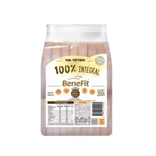 [BENEF002] Benefit - Tostadas 100% integrales (200gr)