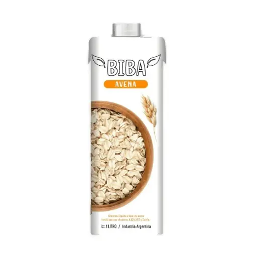 Biba - Bebida de avena sin azúcar (1lt envase tetrapack)