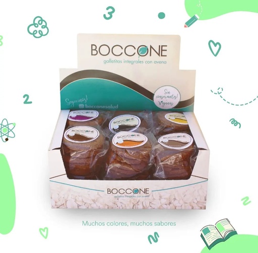 [BOCCO008] Boccone - Display exhibidor x 12 paquetes (72gr)