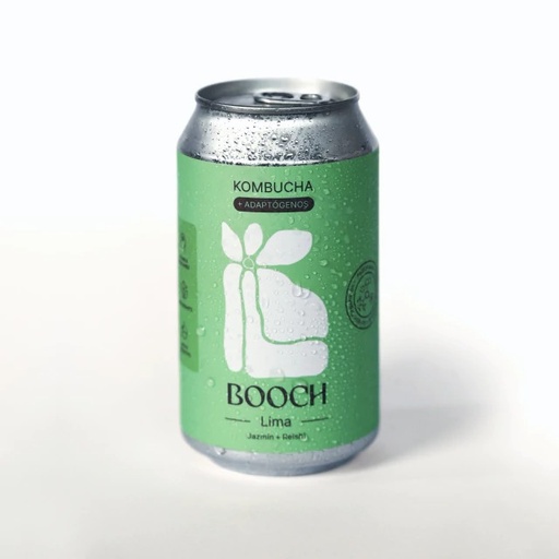 [BOOCH002] Booch - Kombucha sabor Lima Jazmin y Reishi (354cc)