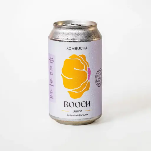 [BOOCH007] Booch - Kombucha suico con coriandro y cúrcuma (354cc)
