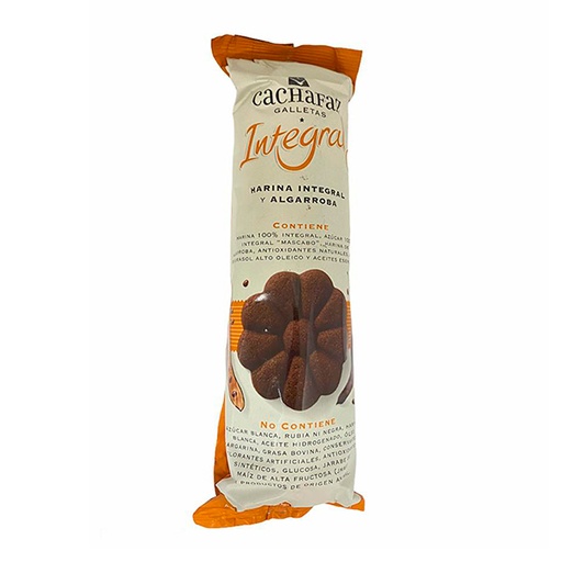 Cachafaz - Galletitas integrales de algarroba (225gr)