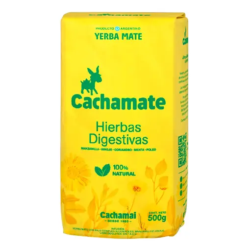 [CACHA030] Cachamate - Yerba amarilla Hierbas Digestivas 500 gr