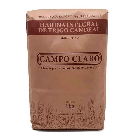 Campo claro - Harina integral de centeno (1 kilo)