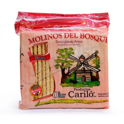 Carilo - Tostadas de arroz dulces (150gr)