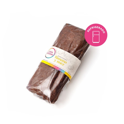 [CASAV006] Casa Vegana - Budin de banana y nuez (500gr)