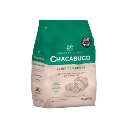 [CHACA009] Chacabuco - Premezcla blend de harinas especial para masa madre 400gr.