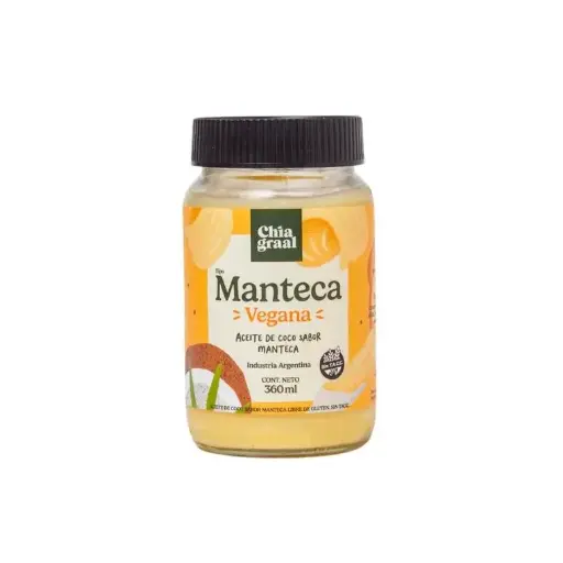 [CHIAG010] Chiagraal - Aceite de coco sabor manteca (360ml)