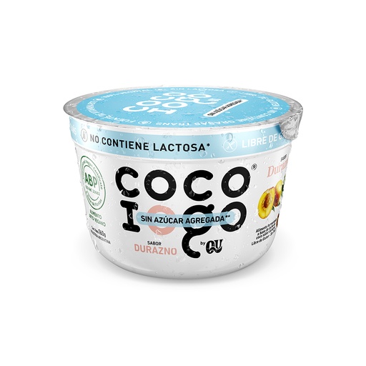 [COCOI002] Coco Iogo - Yogurt Vegano sabor Durazno Sin Azúcar (160gr)