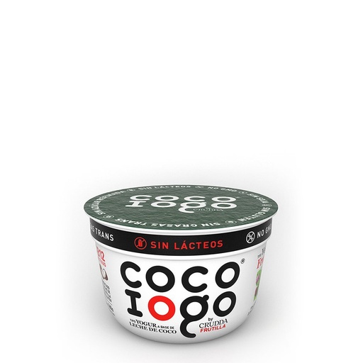 [COCOI003] Coco Iogo - Yogurt vegano sabor Frutilla (160gr)