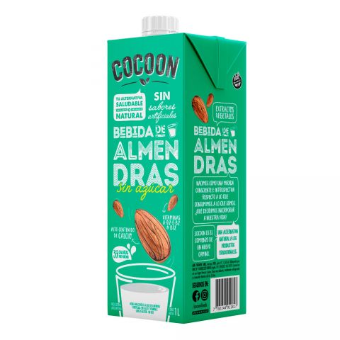 [COCOO005] Cocoon - Bebida de almendras sabor original sin azúcar (1lt)