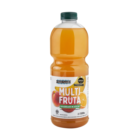 [CUART013] Cuarto creciente - Jugo multifrutas con stevia (1,5lt)