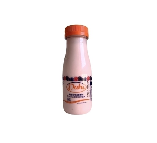 [DAHI010] Dahi - Yogur bebible entero sabor frutos del bosque (200gr)