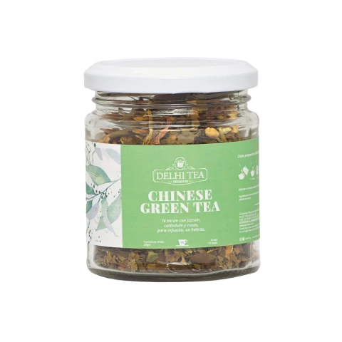 [DELHI023] Delhi Tea - Te en hebras Chinese Green Tea 20 gr