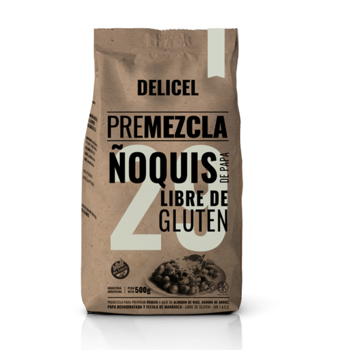 Delicel - Premezcla ñoquis (500gr)