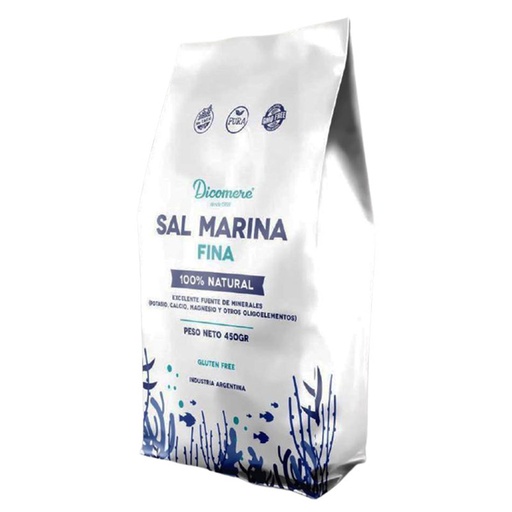 Dicomere - Sal Marina FINA 100% Natural 450 gr
