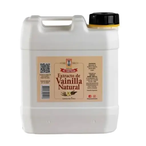 [ELCAS017] El Castillo - Extracto de vainilla natural (5L)