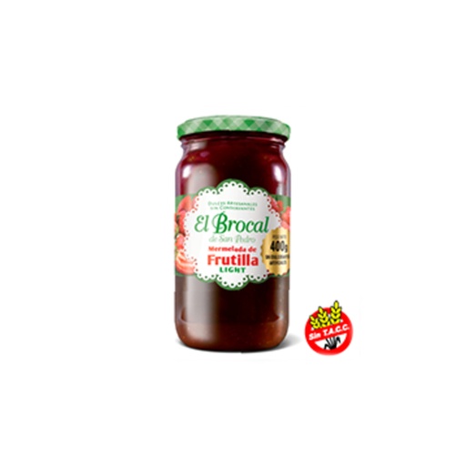 [ELBRO010] El brocal - Mermelada de frutilla Light (420gr)