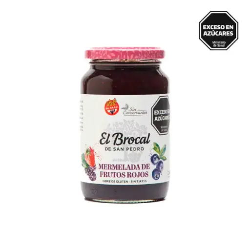 El brocal - Mermelada de frutos rojos (420gr)