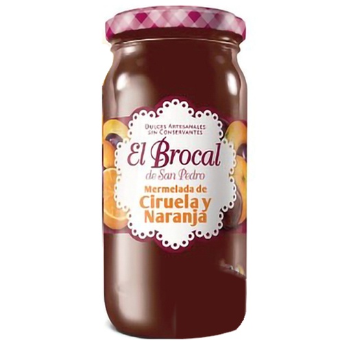 [ELBRO003] El brocal - Mermelada de Ciruela y Naranja (420gr)