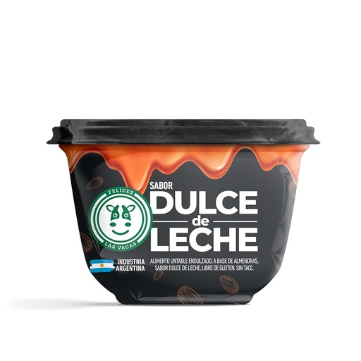 [FELIC029] Felices Las Vacas - Dulce de almendras estilo colonial sabor dulce de leche (250gr)