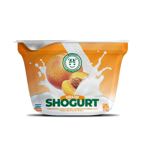 [FELIC038] Felices Las Vacas - Jogurtti sabor durazno (170gr)