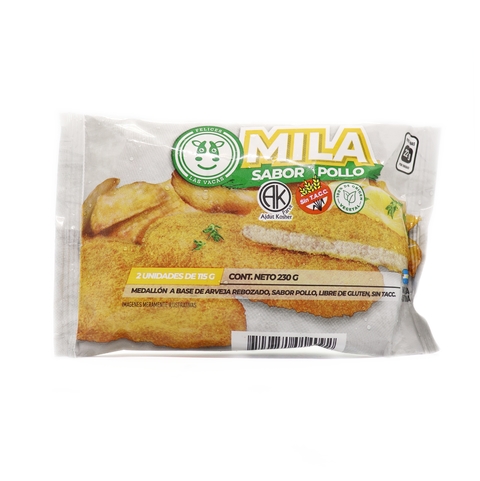 [FELIC047] Felices Las Vacas - Milanesa sabor pollo (2 unidades - 230gr)