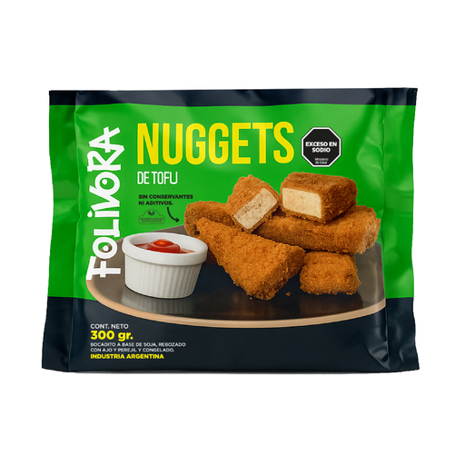 [FOLIV018] Folivora - Nuggets de tofu (300gr Pack por 8 unidades)