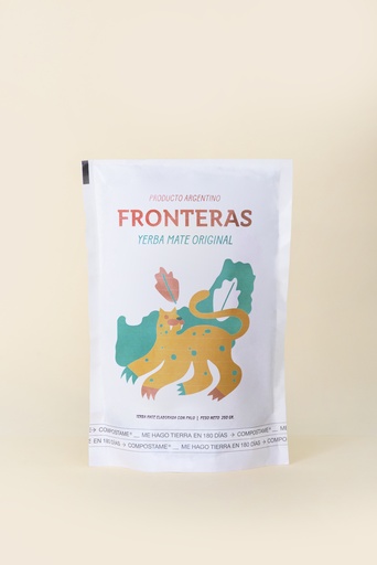 Fronteras - Yerba mate original (repuesto 250gr)