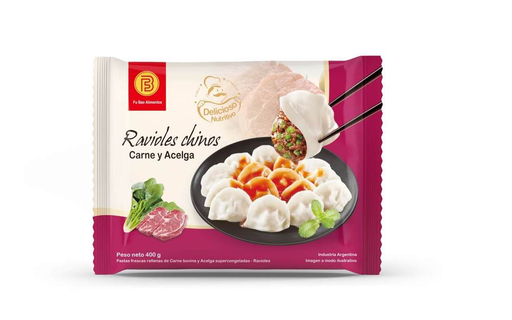 [FUBAO006] Fu Bao - Ravioles chinos de carne y cebolla (400gr)