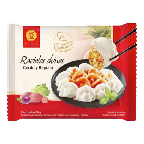 [FUBAO007] Fu Bao - Ravioles chinos de cerdo y repollo (400gr)
