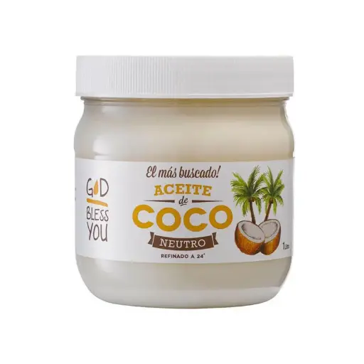 [GODBL001] God Bless You - Aceite de coco neutro (1000ml)