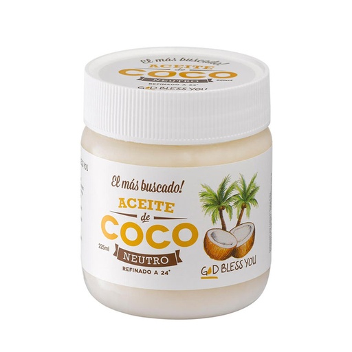 [GODBL003] God Bless You - Aceite de coco neutro (225 ml)