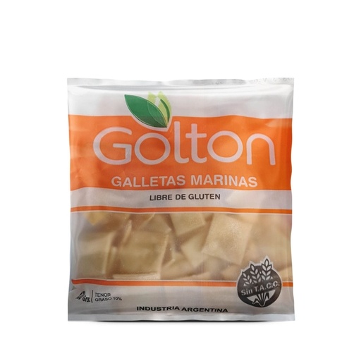 [GOLTO001] Golton - Galletitas marinas con chia, lino y sésamo (120gr)