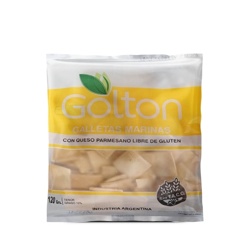 [GOLTO002] Golton - Galletitas marinas con queso parmesano (120gr)