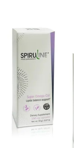 [HGLAB052] HG Laboratorios - Spiruline Super Omega-Col ( 100 Cápsulas)
