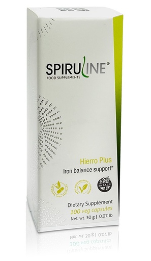[HGLAB061] HG Laboratorios - Spiruline hierro plus (100 Cápsulas)