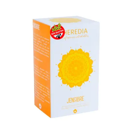 [HERED006] Heredia - Te Jengibre Monohierbas (25 saquitos)