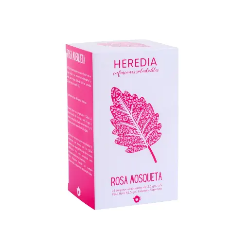 [HERED029] Heredia - Té rosa mosqueta (25 saquitos)